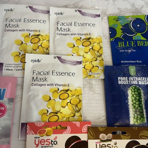 Mixed bundle of face skincare masks - Picture 3 of 8